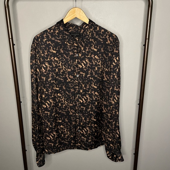 - All Saints Cheetah Shirt - Picture 1 of 3